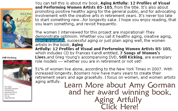 amy gorman aging artfully